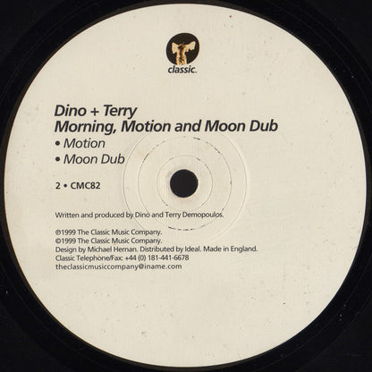 Dino & Terry : Morning, Motion And Moon Dub (12")