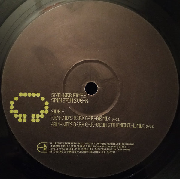 Sneaker Pimps : Spin Spin Sugar (12")