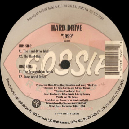 Hard Drive* : 1999 (12")