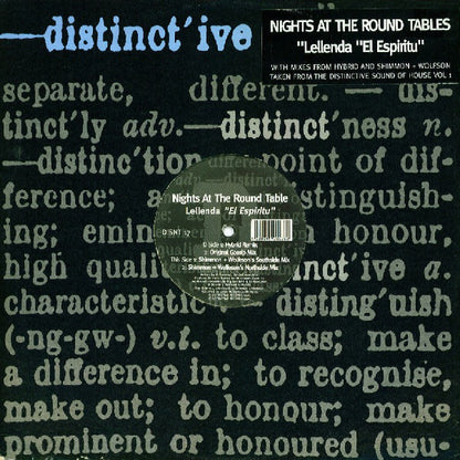 Nights At The Round Tables : Lellenda "El Espiritu" (12")