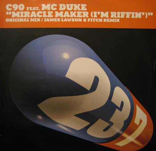 C90 Feat. MC Duke : Miracle Maker (I'm Riffin') (12")