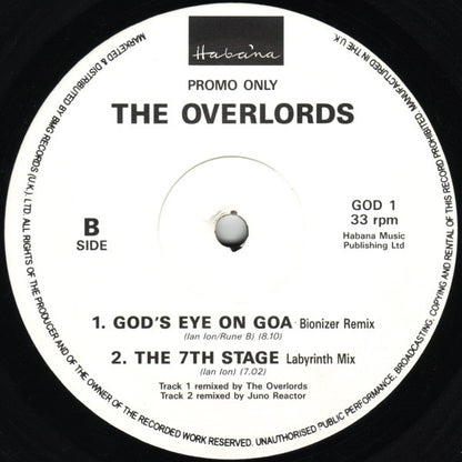 The Overlords : God's Eye (12", Promo)