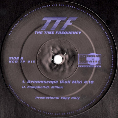 The Time Frequency : Dreamscape (12", Single, Promo)