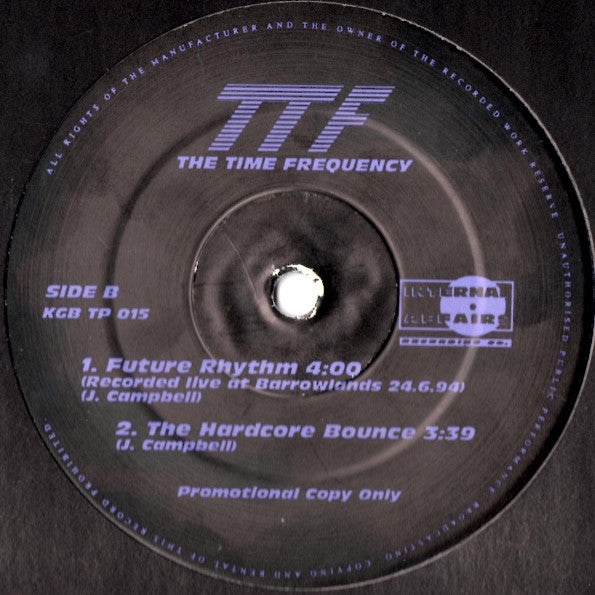 The Time Frequency : Dreamscape (12", Single, Promo)