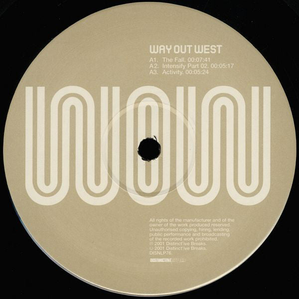 Way Out West : Intensify (2xLP, Album)