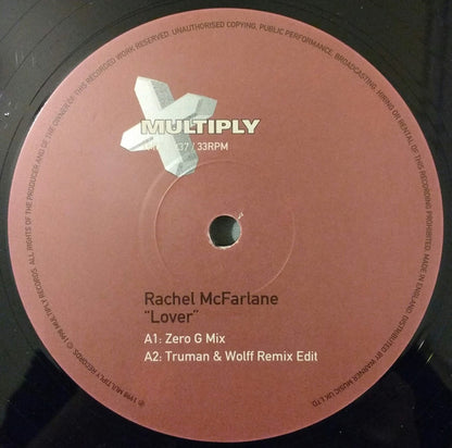 Rachel McFarlane : Lover (12")