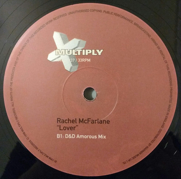 Rachel McFarlane : Lover (12")