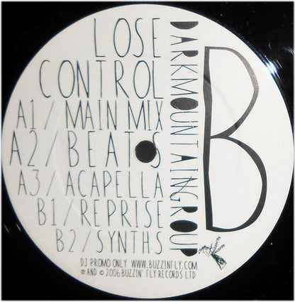 Darkmountaingroup : Lose Control (12", Promo)