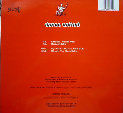 Dance United (2) : Freedom Of Life (12", Single)