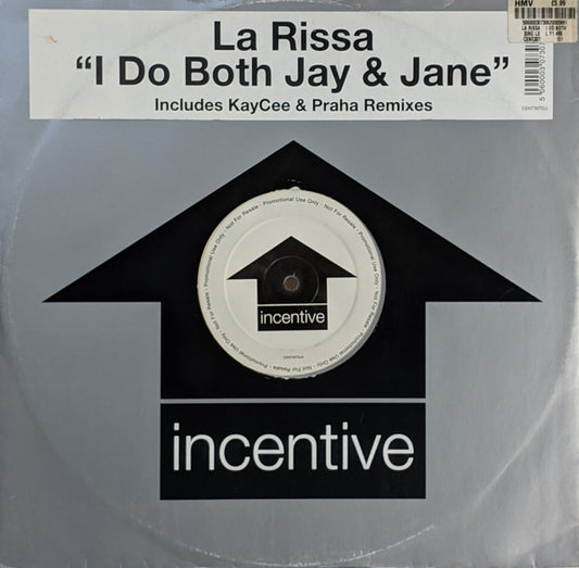 La Rissa : I Do Both Jay & Jane (Includes KayCee & Praha Remixes) (12", Promo)