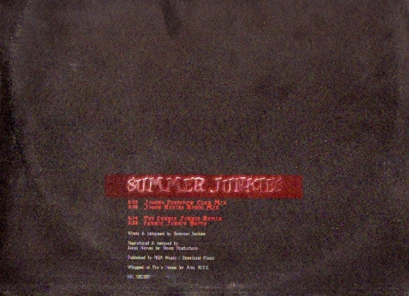 Jason Nevins Vs. Summer Junkies : Summer Junkies (12")