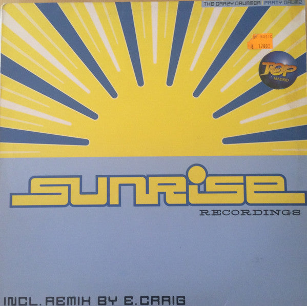 The Crazy Drummer : Party Drumz (12")