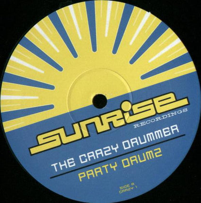The Crazy Drummer : Party Drumz (12")