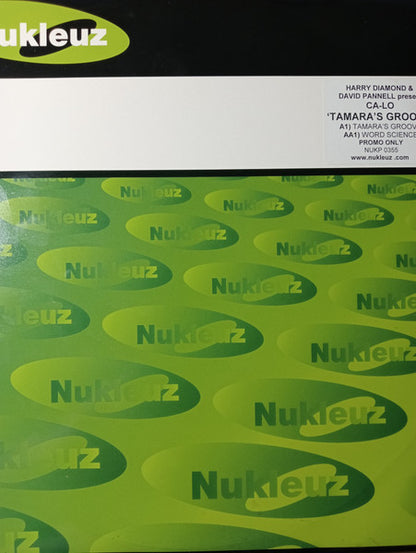 Harry Diamond & David Pannell Present Ca-Lo : Tamara's Groove / Word Science (12", Promo)
