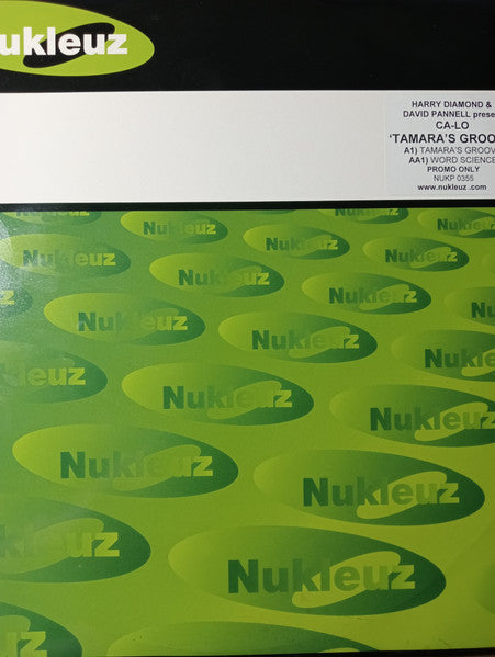 Harry Diamond & David Pannell Present Ca-Lo : Tamara's Groove / Word Science (12", Promo)