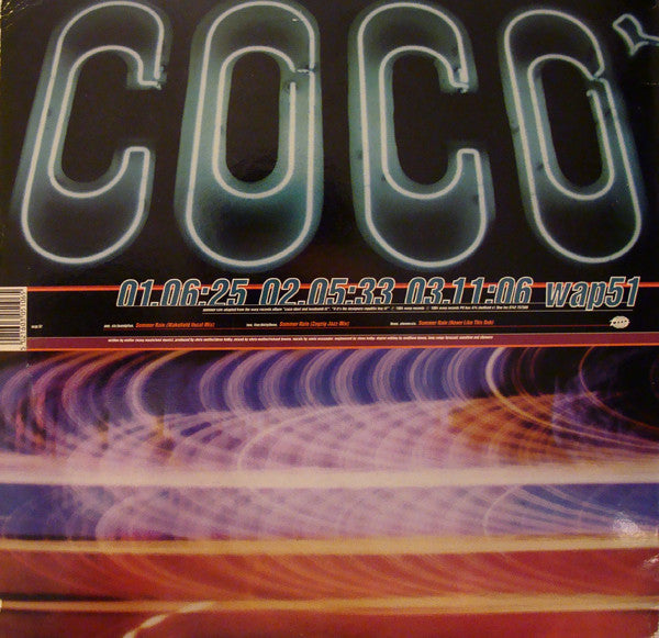 Coco Steel And Lovebomb* : Summer Rain (12")