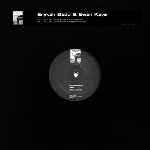 Erykah Badu & Ewan Kaye : On&On (12", Ltd, Unofficial)