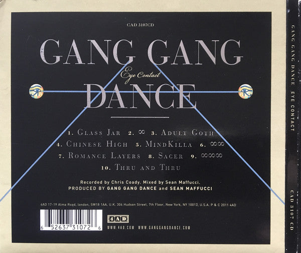 Gang Gang Dance : Eye Contact (CD, Album)