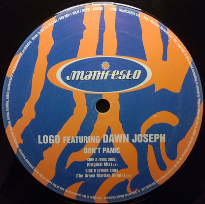 Logo (4) Featuring Dawn Joseph : Don't Panic (12")