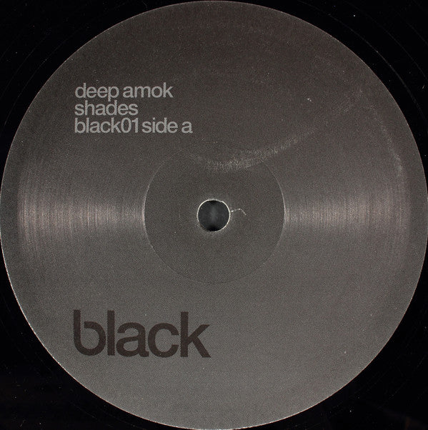 Deep Amok : Shades / Darkness (12")