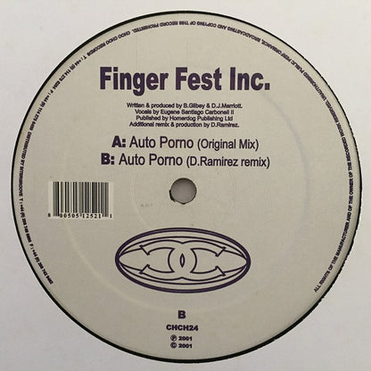 Finger Fest Inc. : Auto Porno (12")