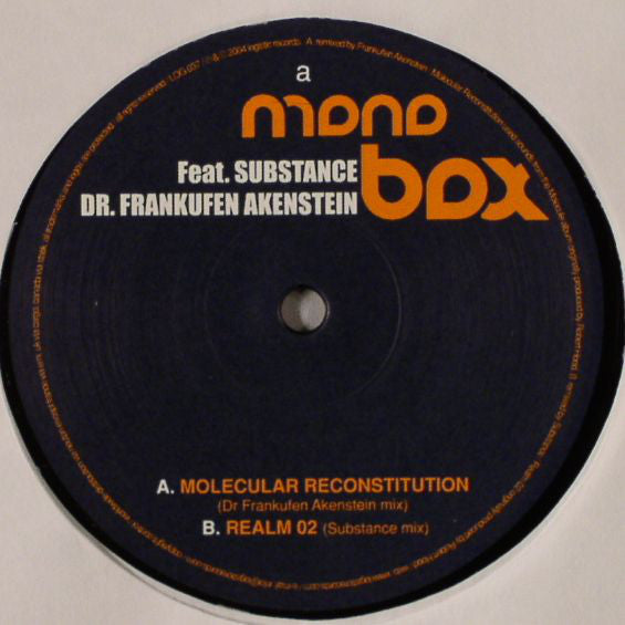 Monobox : Monobox Remixes Vol. 3 (12")