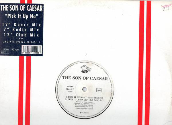 The Son Of Caesar : Pick It Up Na (12", Maxi)