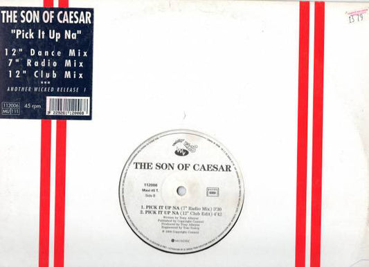 The Son Of Caesar : Pick It Up Na (12", Maxi)