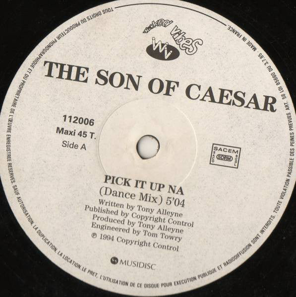 The Son Of Caesar : Pick It Up Na (12", Maxi)