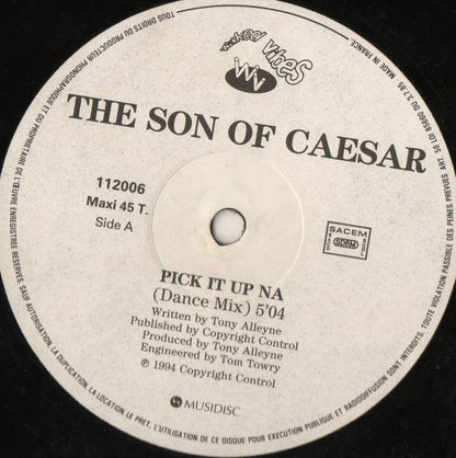 The Son Of Caesar : Pick It Up Na (12", Maxi)