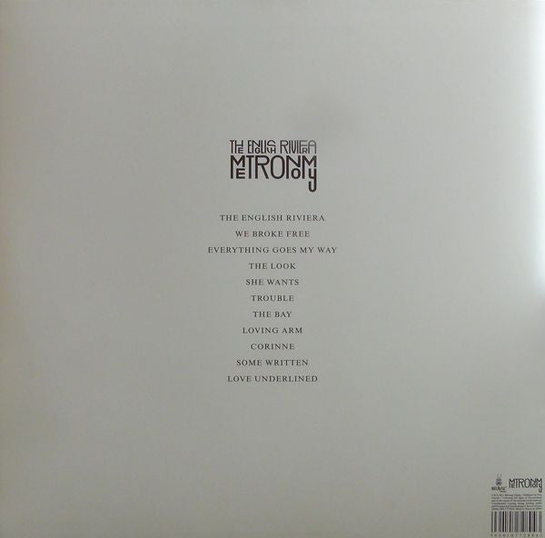Metronomy : The English Riviera (LP, Album)