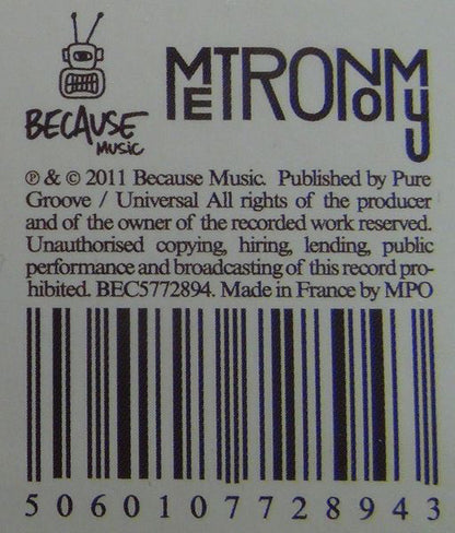 Metronomy : The English Riviera (LP, Album)