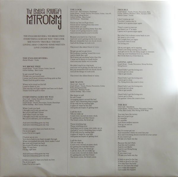 Metronomy : The English Riviera (LP, Album)