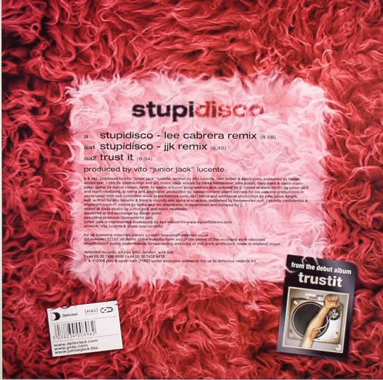 Junior Jack : Stupidisco (12")
