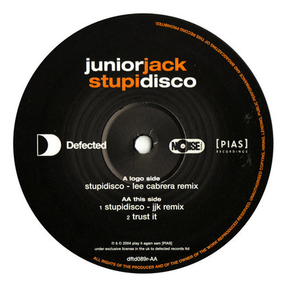 Junior Jack : Stupidisco (12")