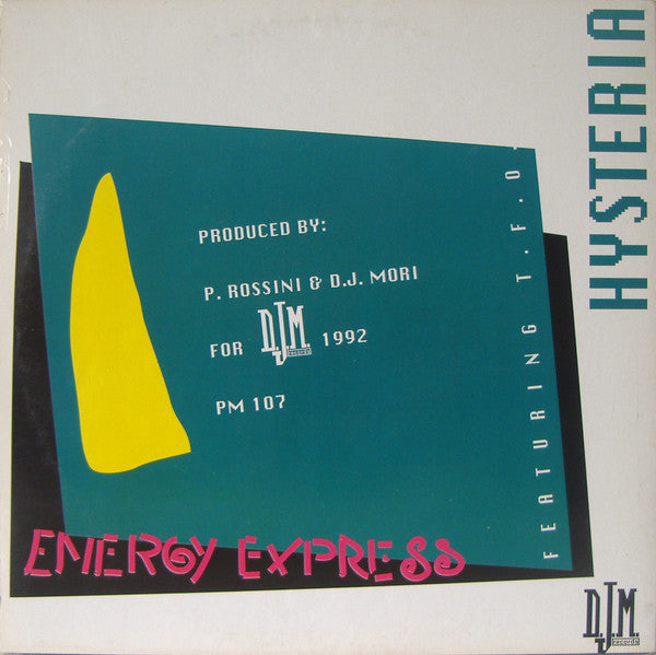 Hysteria (7) : Energy Express (12")