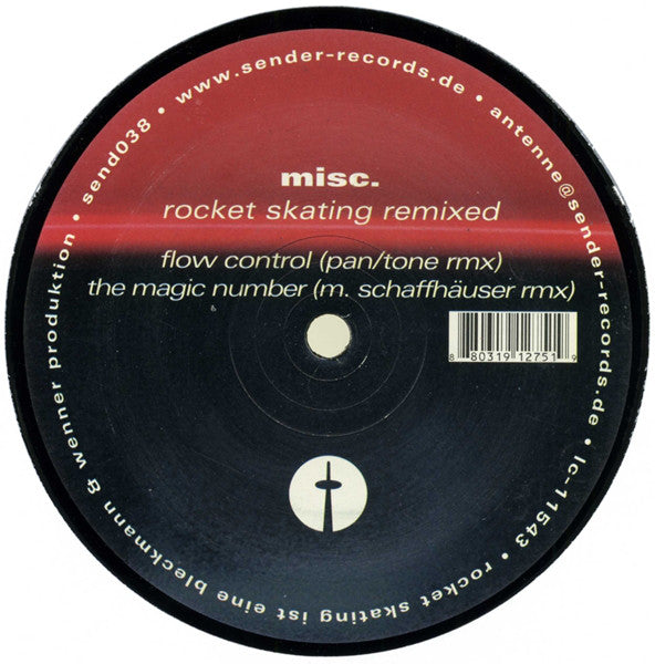 Misc. : Rocket Skating Remixed (12")