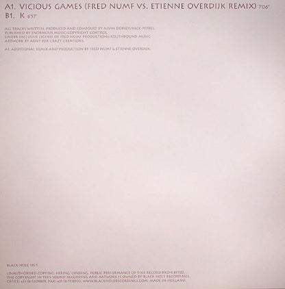 Alvin Dorsey & Nick Petrel : Vicious Games / K (12")