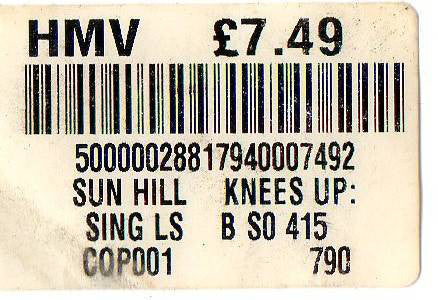 Sun Hill : Knees Up (12", S/Sided, W/Lbl)