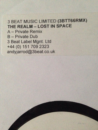 The Realm : Lost In Space (Madoka Remixes) (12", W/Lbl)