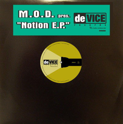 M.O.D. : Notion E.P. (12", EP)