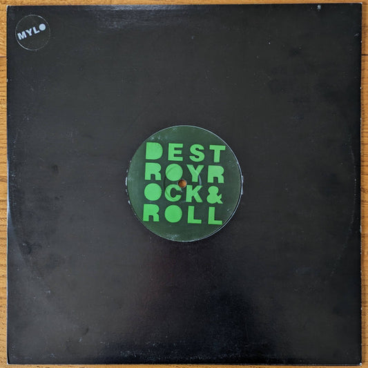 Mylo : Destroy Rock & Roll (12", Single, Bla)