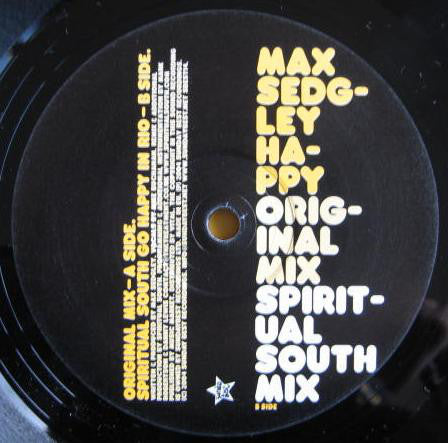 Max Sedgley : Happy (12", Single)