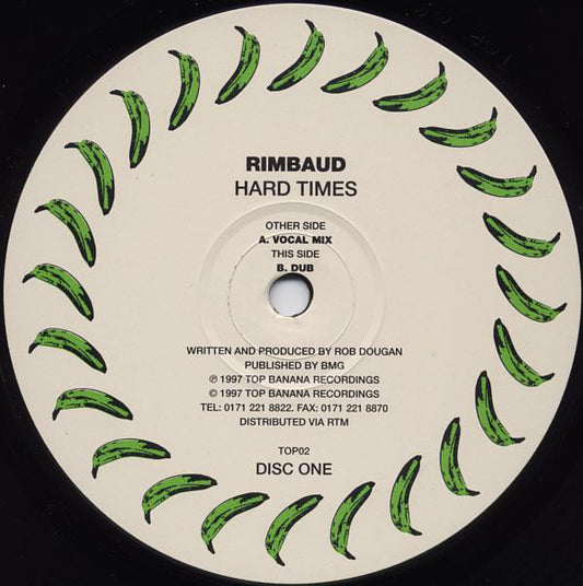 Rimbaud Featuring Sabrina Johnston : Hard Times (Disc One) (12", Dis)