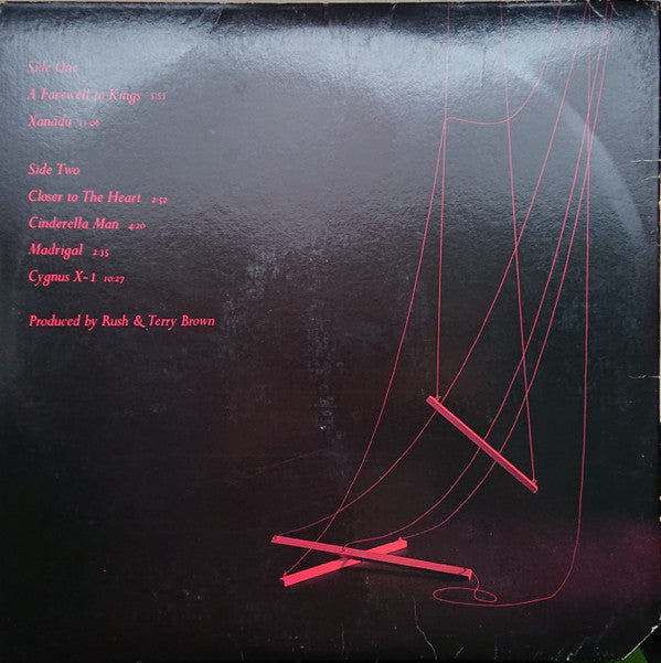 Rush : A Farewell To Kings (LP, Album, Gat)