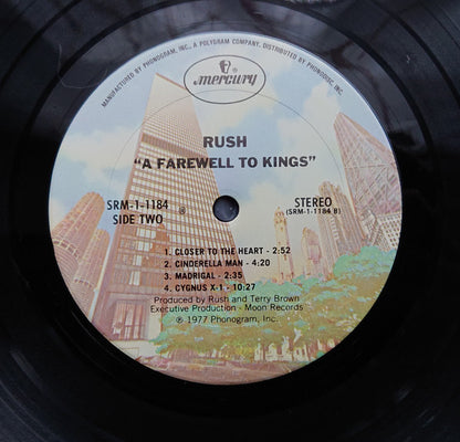 Rush : A Farewell To Kings (LP, Album, Gat)
