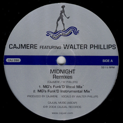 Cajmere Featuring Walter Phillips : Midnight (Remixes) (12")