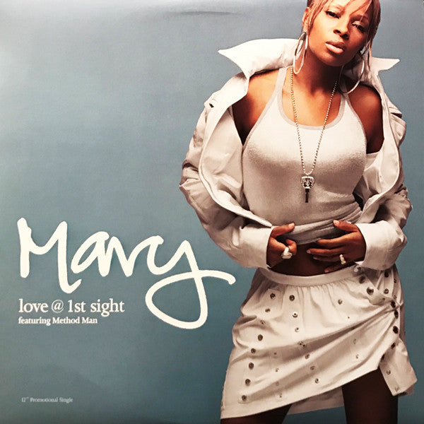 Mary J. Blige Featuring Method Man : Love @ 1st Sight (12", Single, Promo)