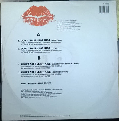 Right Said Fred : Don't Talk Just Kiss (12", Single)
