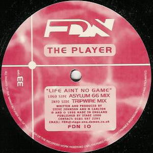 The Player (5) : Life Aint No Game (12")
